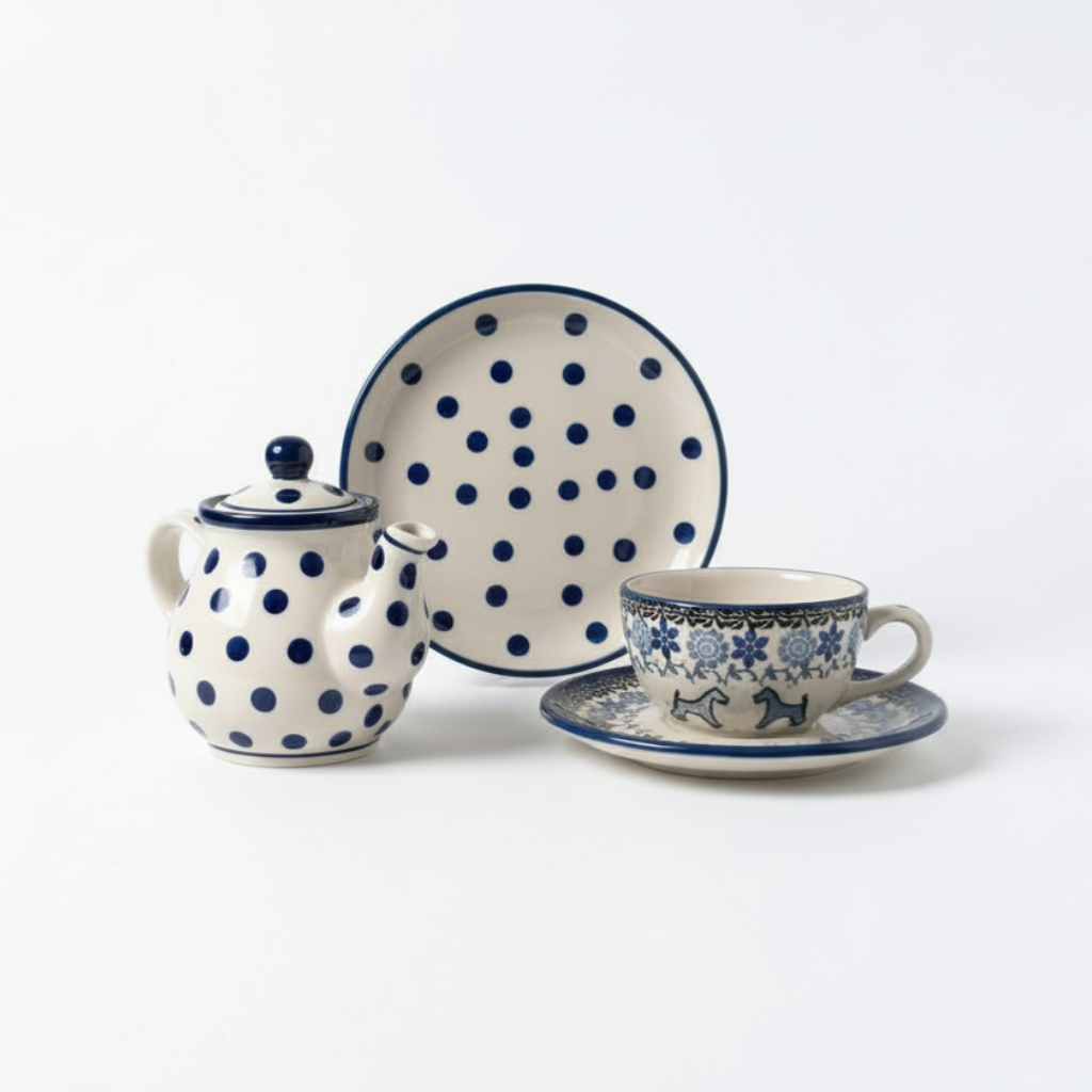 Caja de Regalo Cerámica – Set de Té y Café